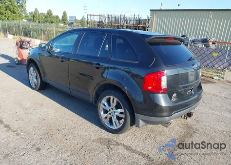 2013 Ford Edge Sel из США, поврежденный, VIN 2FMDK4JCXDBA24267